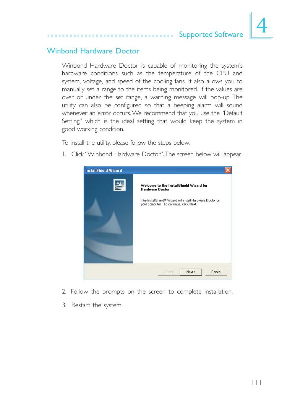 Intel System Board G4H875-B User Manual | Page 111 / 129