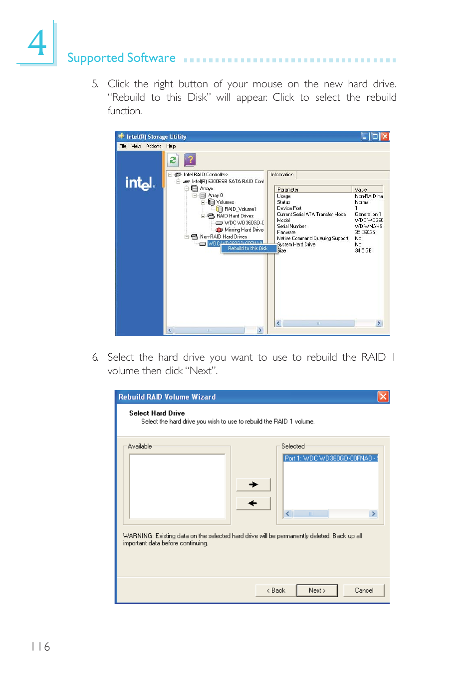 Intel System Board G4H875-B User Manual | Page 116 / 129