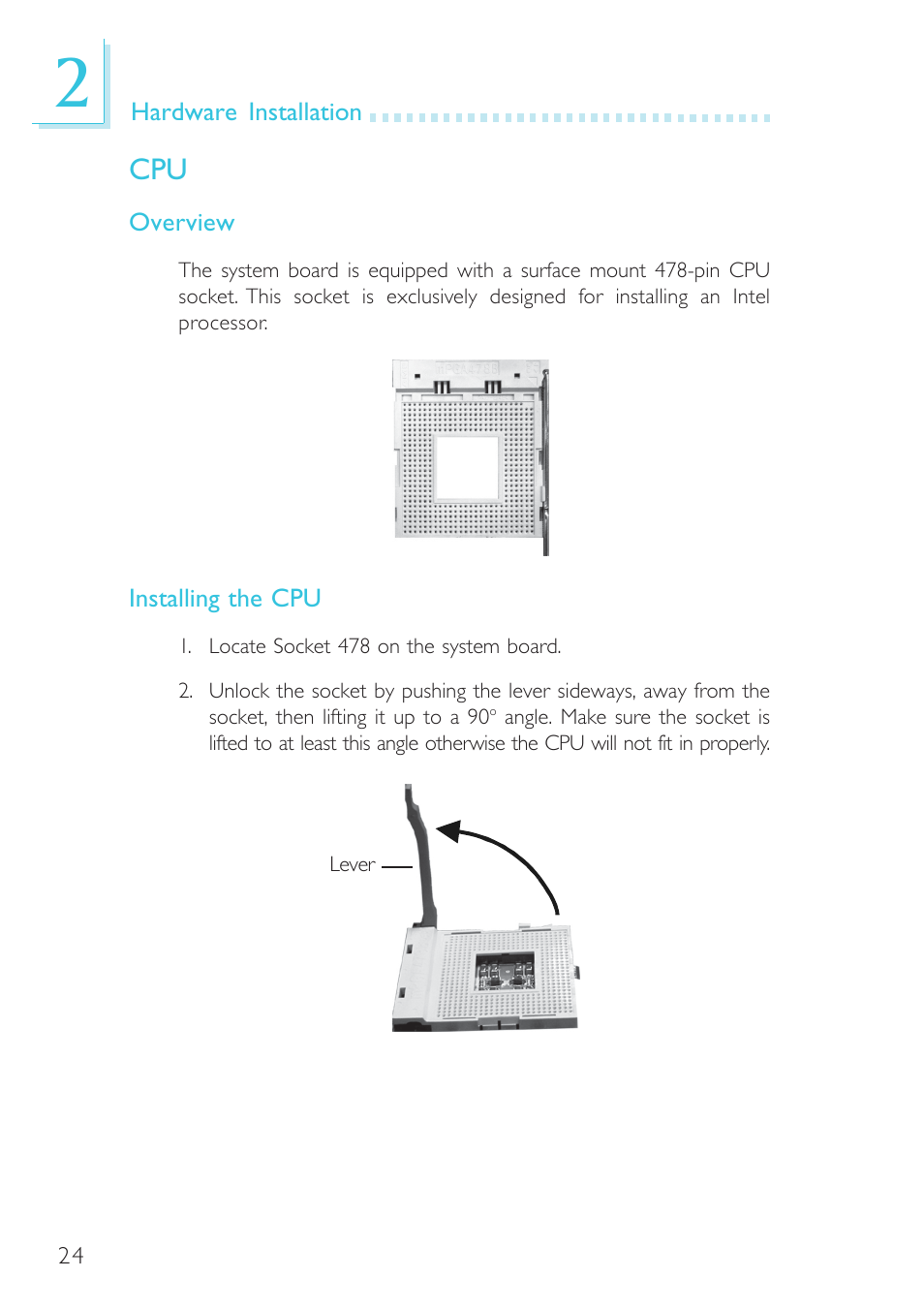 Intel System Board G4H875-B User Manual | Page 24 / 129