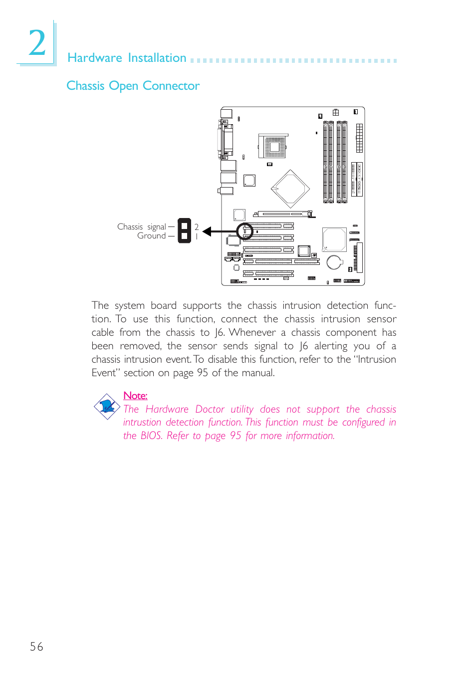 Intel System Board G4H875-B User Manual | Page 56 / 129