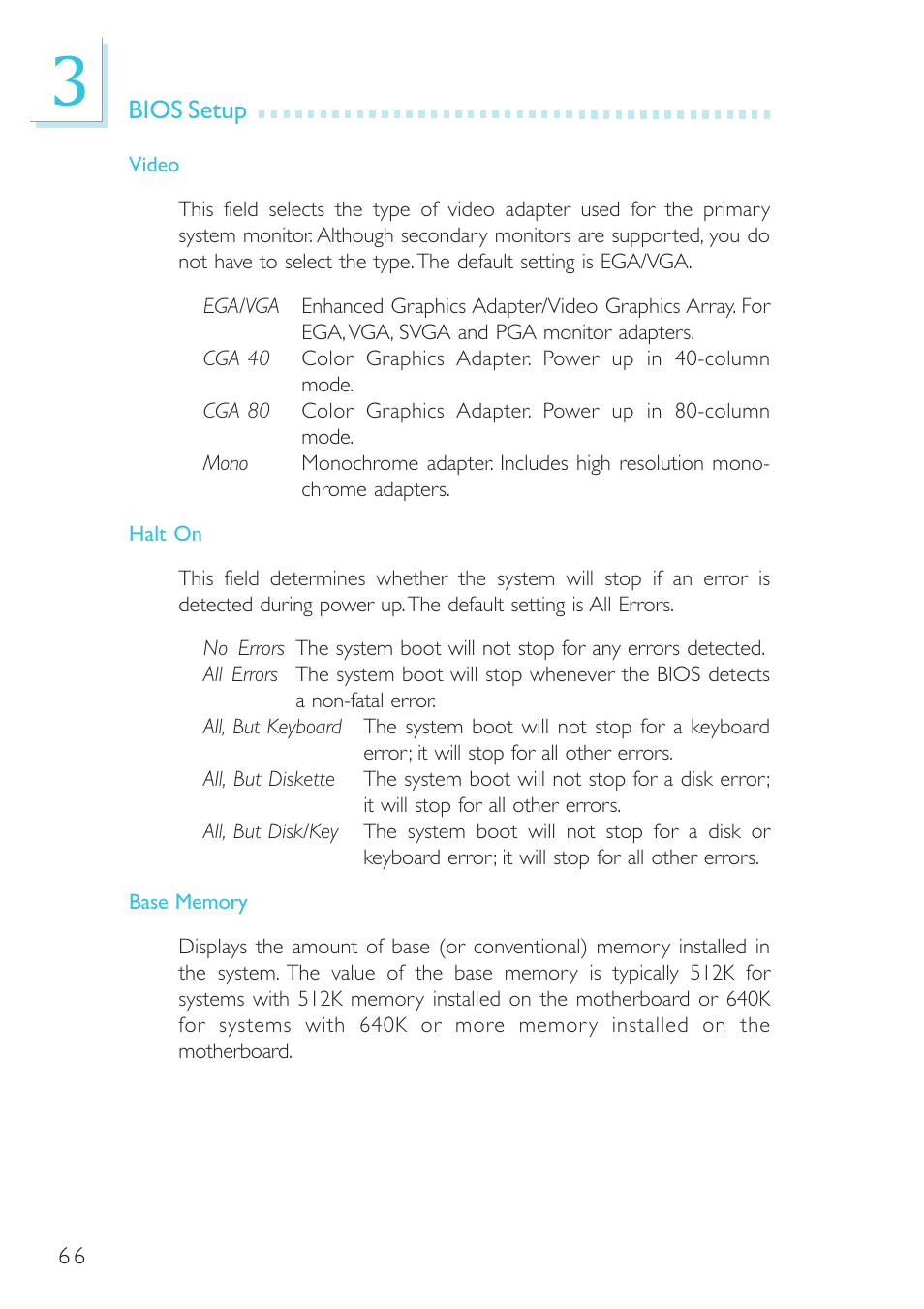 Intel System Board G4H875-B User Manual | Page 66 / 129