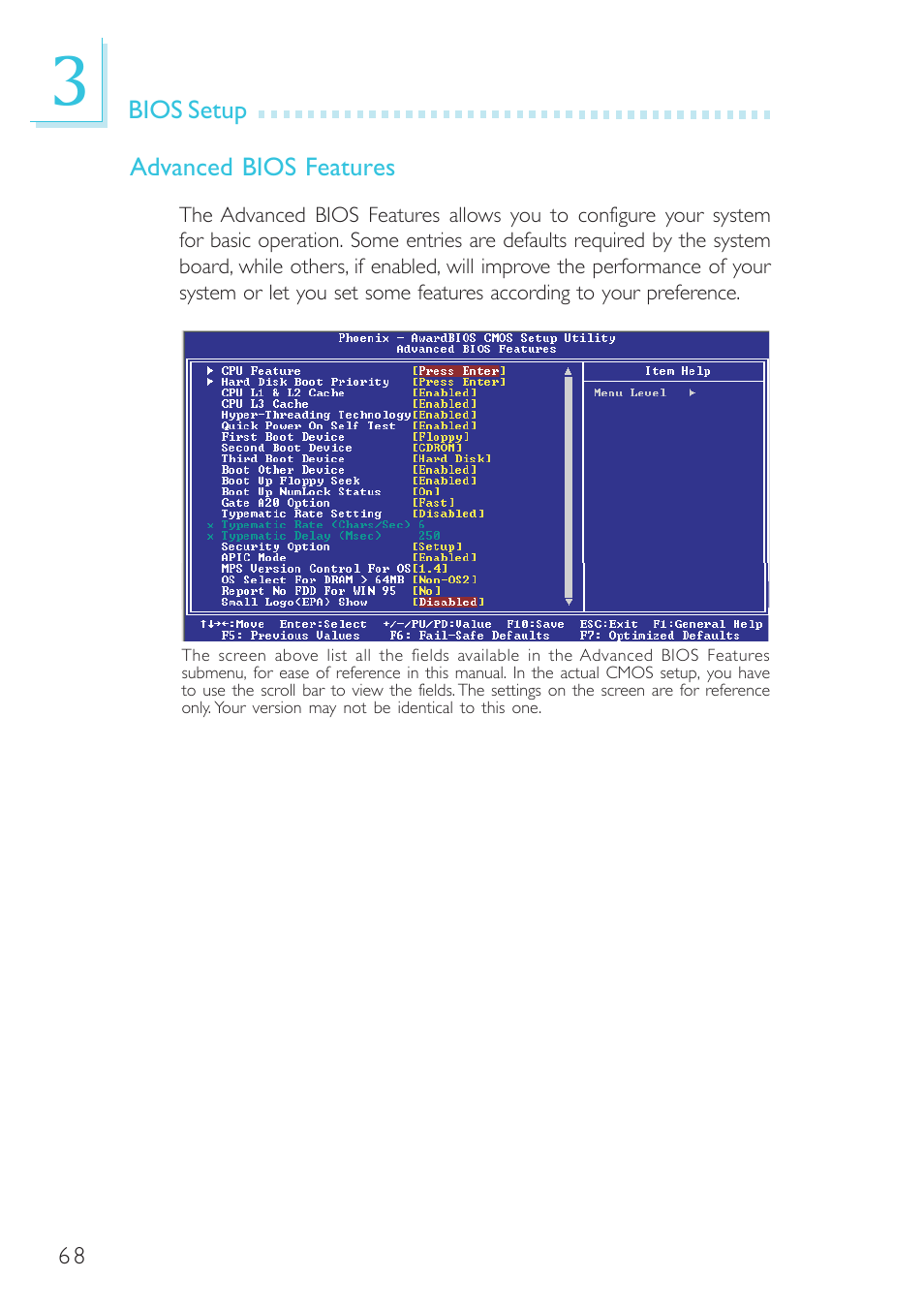 Intel System Board G4H875-B User Manual | Page 68 / 129