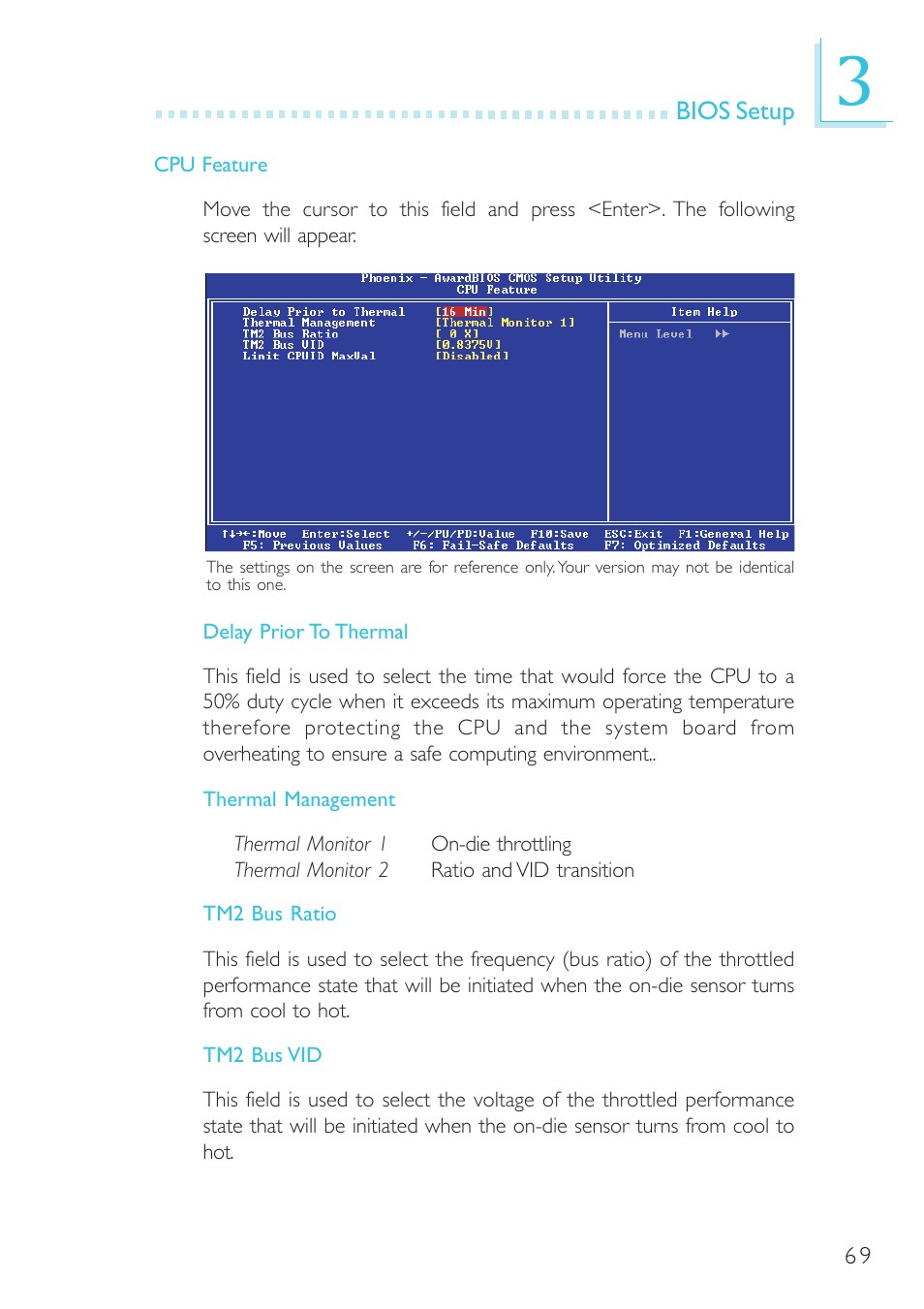 Intel System Board G4H875-B User Manual | Page 69 / 129