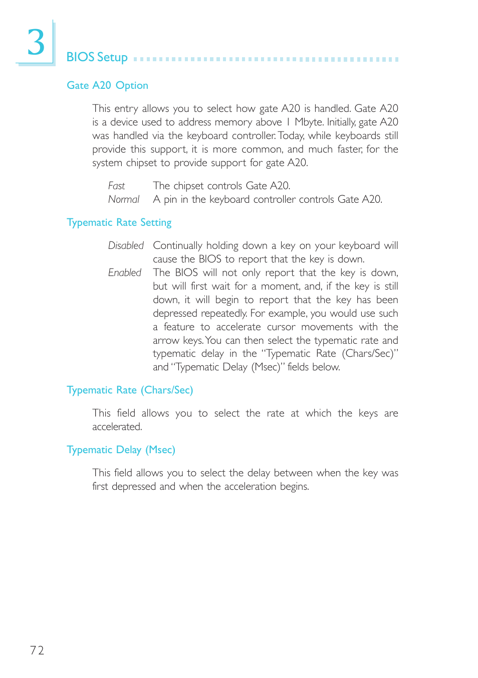 Intel System Board G4H875-B User Manual | Page 72 / 129