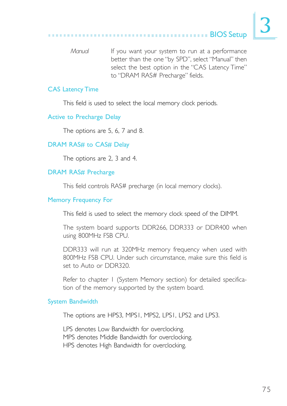 Intel System Board G4H875-B User Manual | Page 75 / 129
