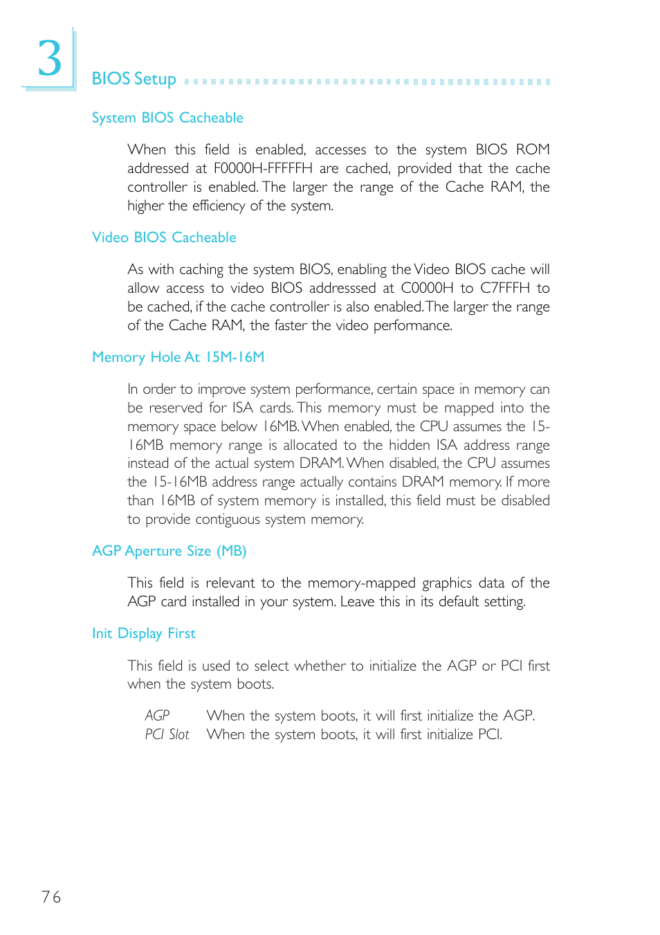 Intel System Board G4H875-B User Manual | Page 76 / 129