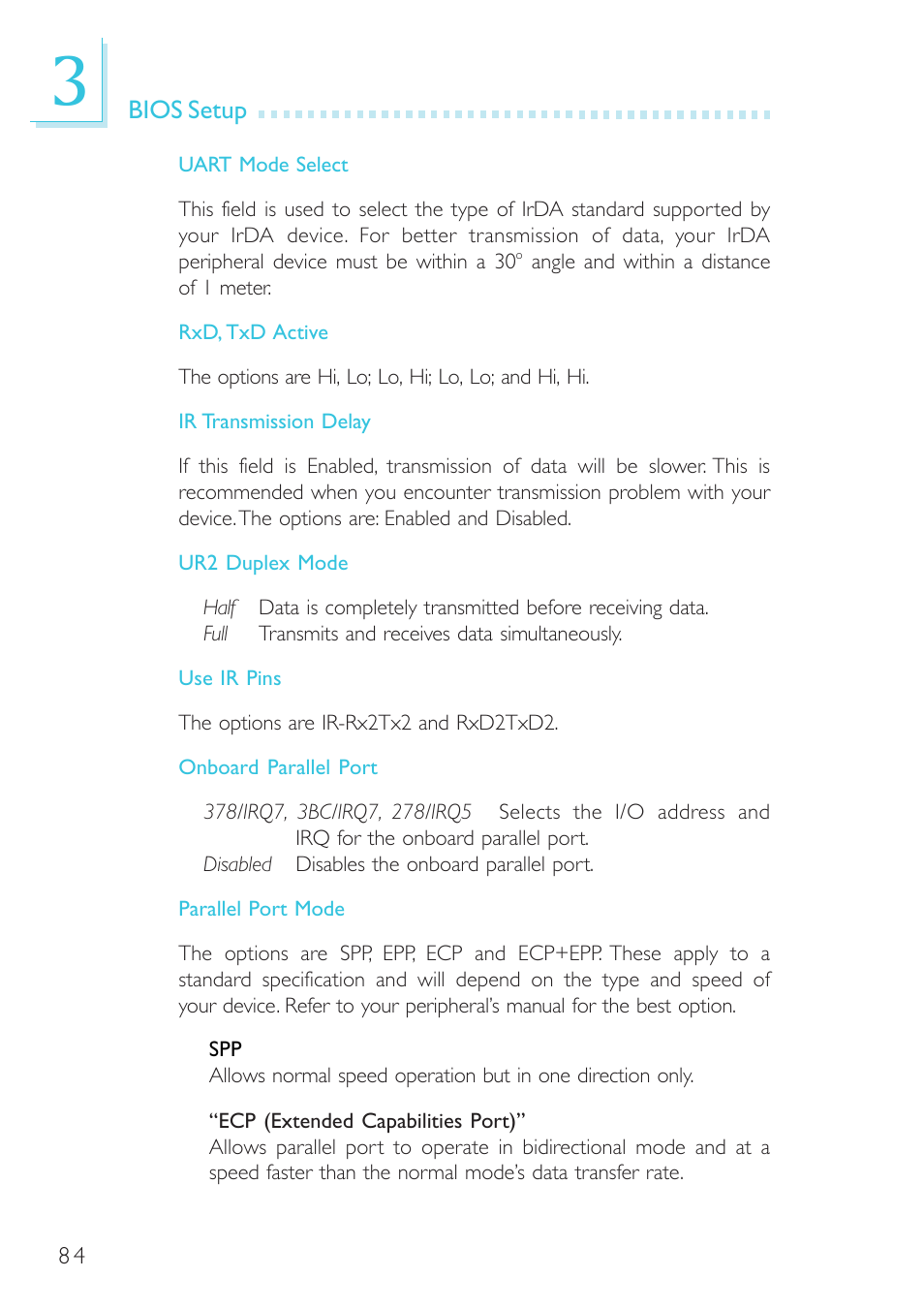 Intel System Board G4H875-B User Manual | Page 84 / 129