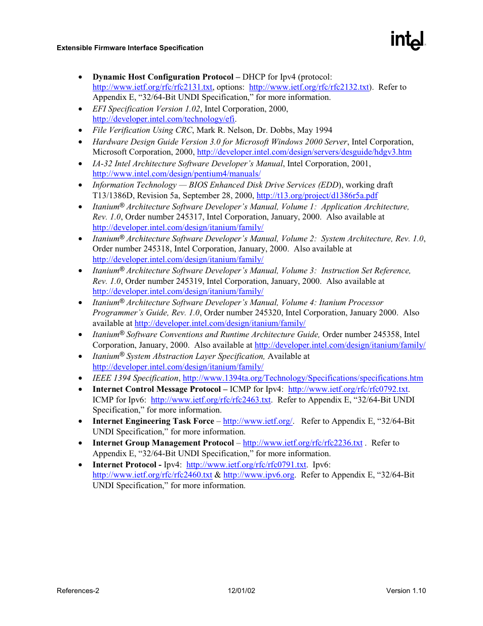 Intel Extensible Firmware Interface User Manual | Page 1044 / 1084