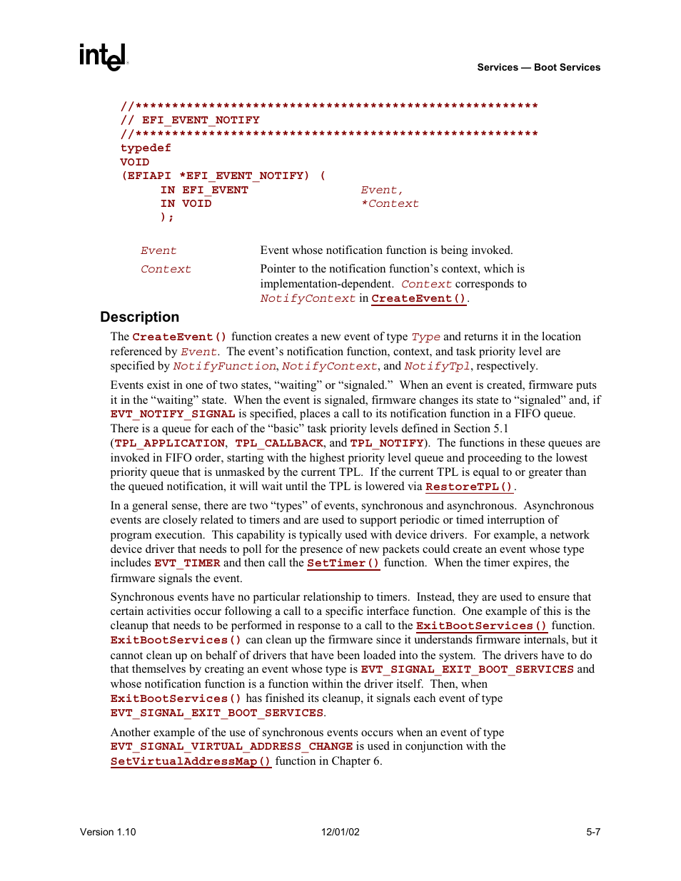 Intel Extensible Firmware Interface User Manual | Page 105 / 1084