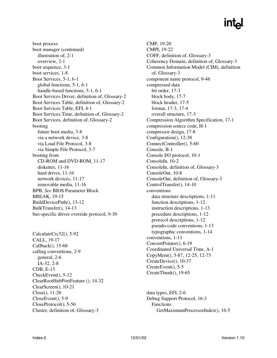 Intel Extensible Firmware Interface User Manual | Page 1068 / 1084
