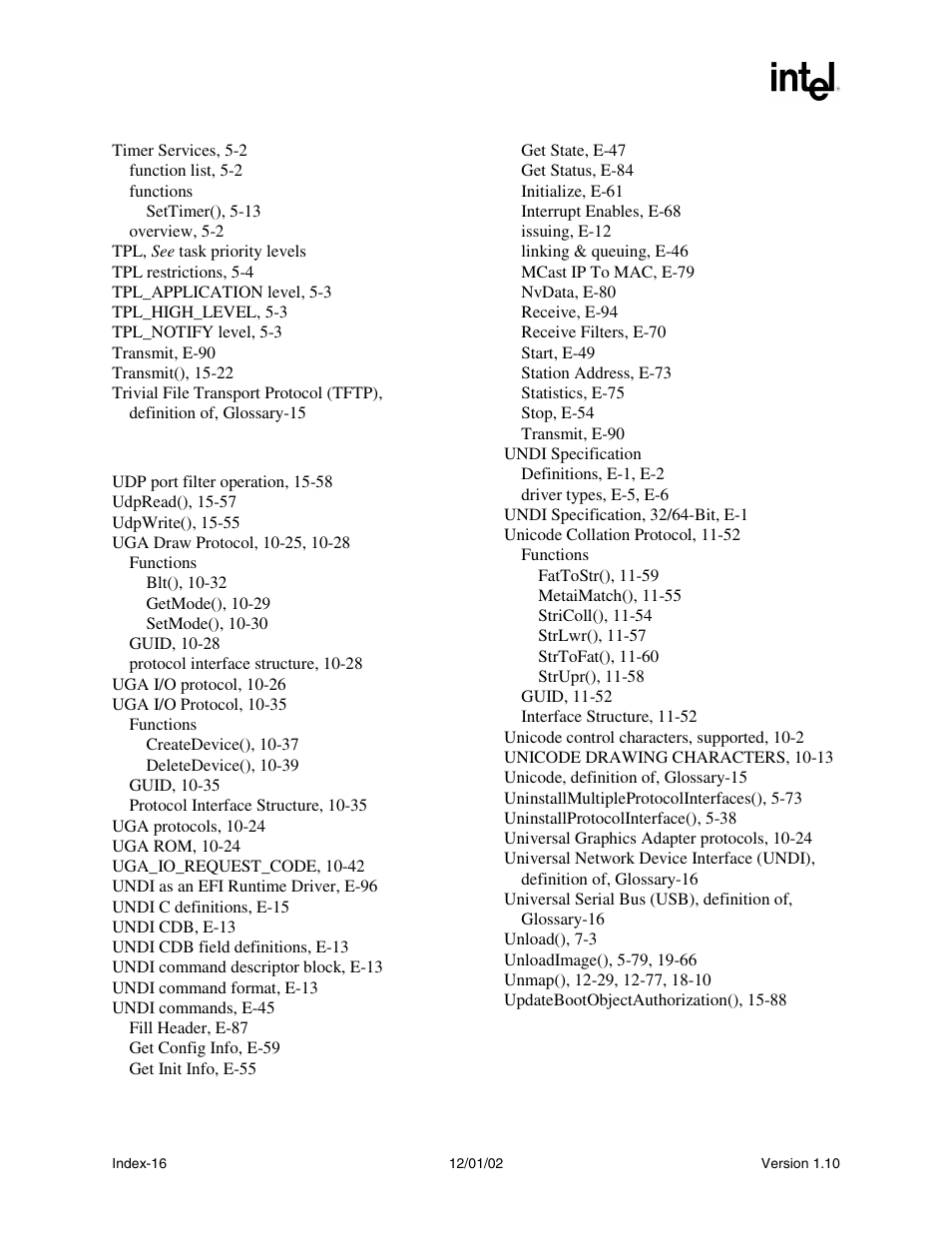 Intel Extensible Firmware Interface User Manual | Page 1082 / 1084