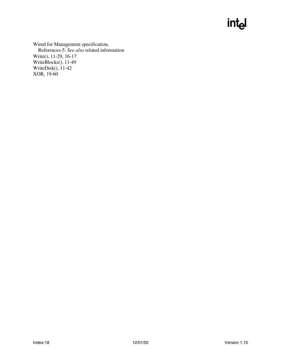 Intel Extensible Firmware Interface User Manual | Page 1084 / 1084