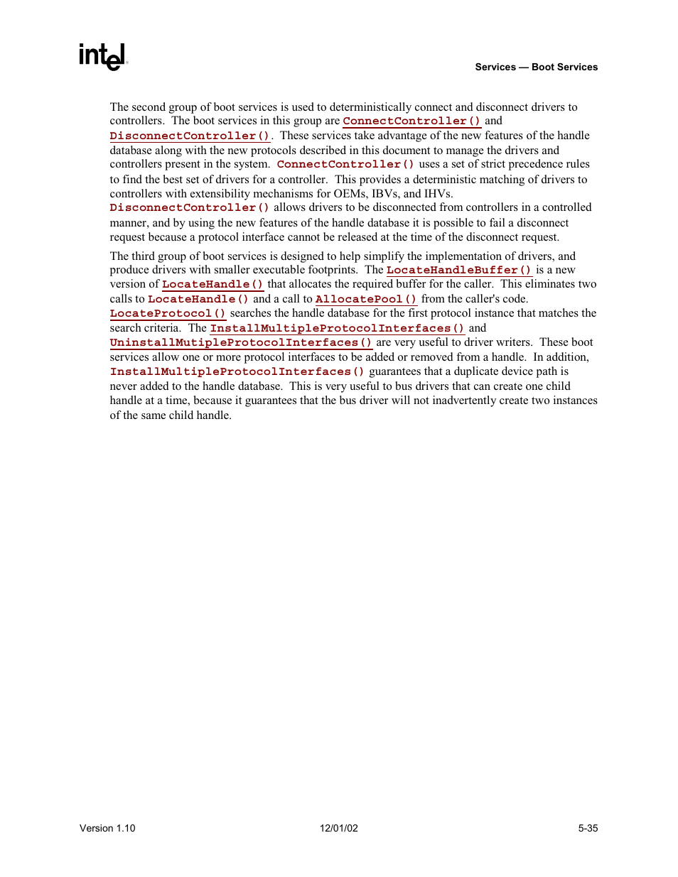 Intel Extensible Firmware Interface User Manual | Page 133 / 1084