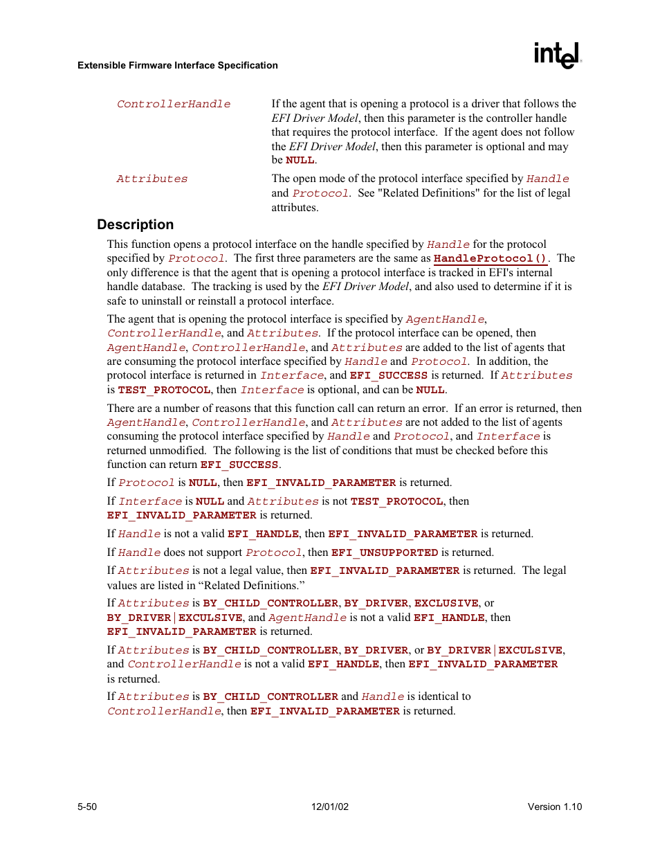 Intel Extensible Firmware Interface User Manual | Page 148 / 1084