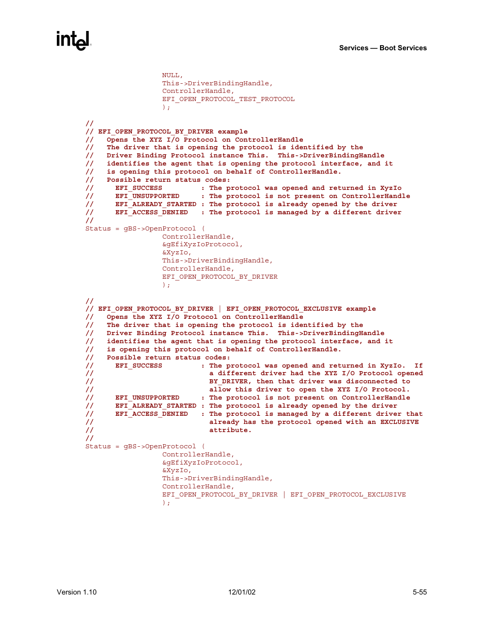 Intel Extensible Firmware Interface User Manual | Page 153 / 1084