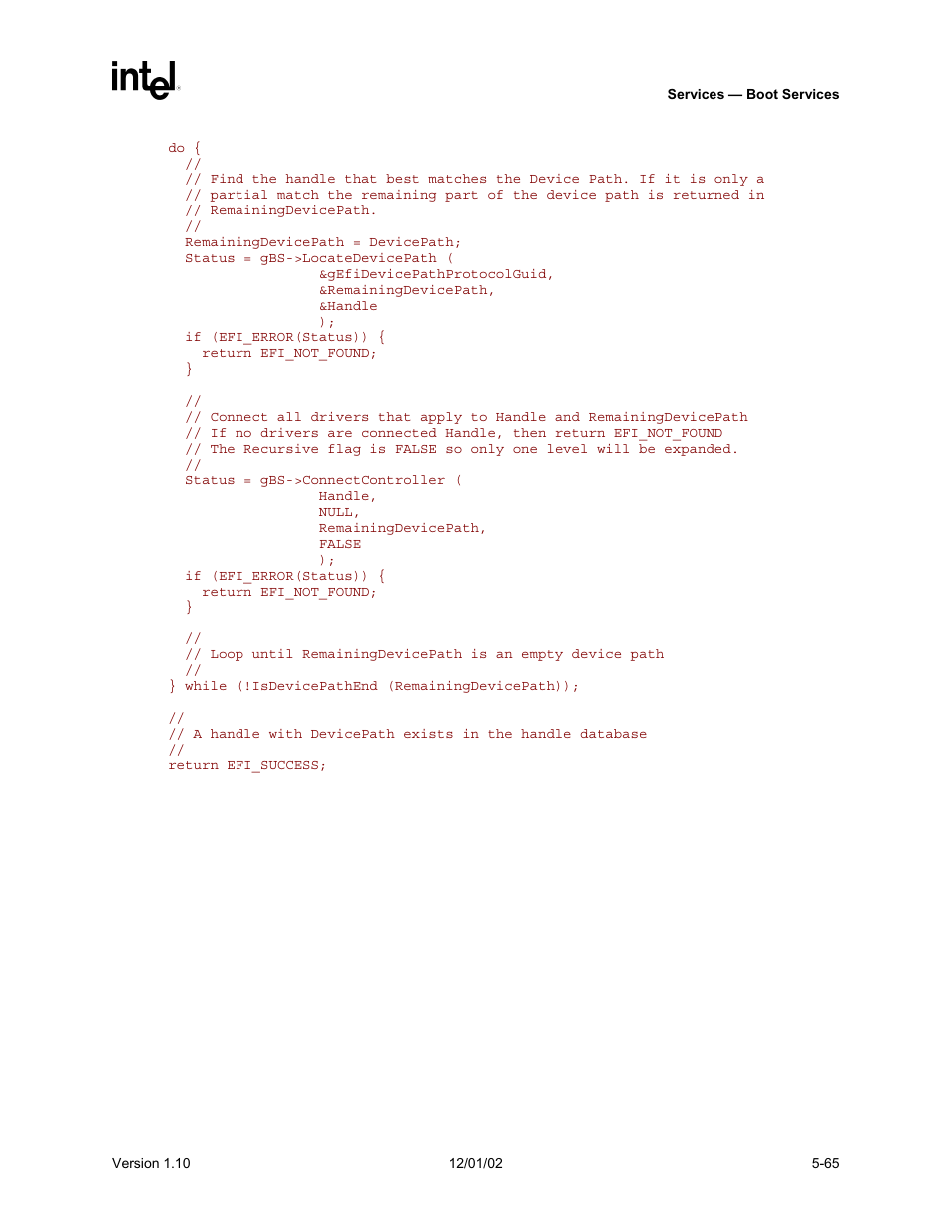 Intel Extensible Firmware Interface User Manual | Page 163 / 1084