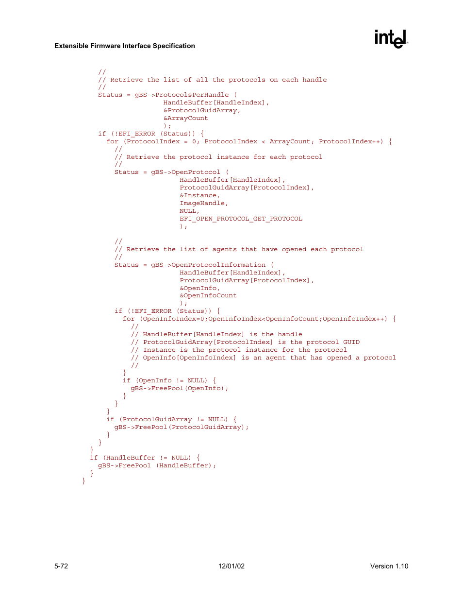 Intel Extensible Firmware Interface User Manual | Page 170 / 1084