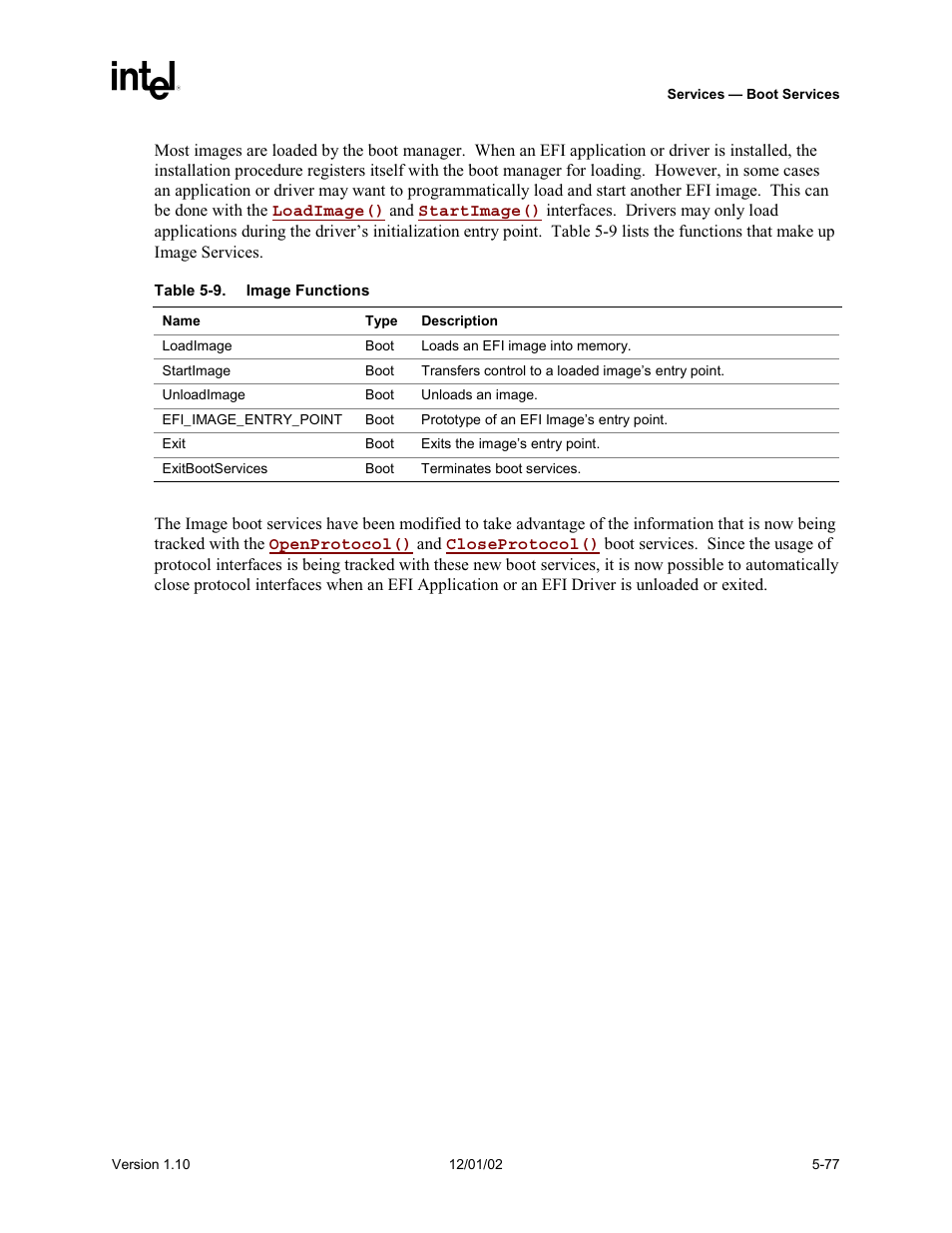 Intel Extensible Firmware Interface User Manual | Page 175 / 1084