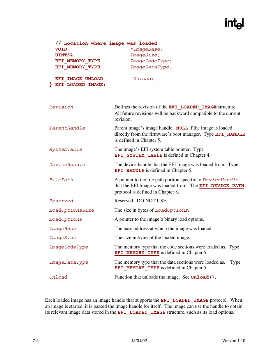 Intel Extensible Firmware Interface User Manual | Page 218 / 1084