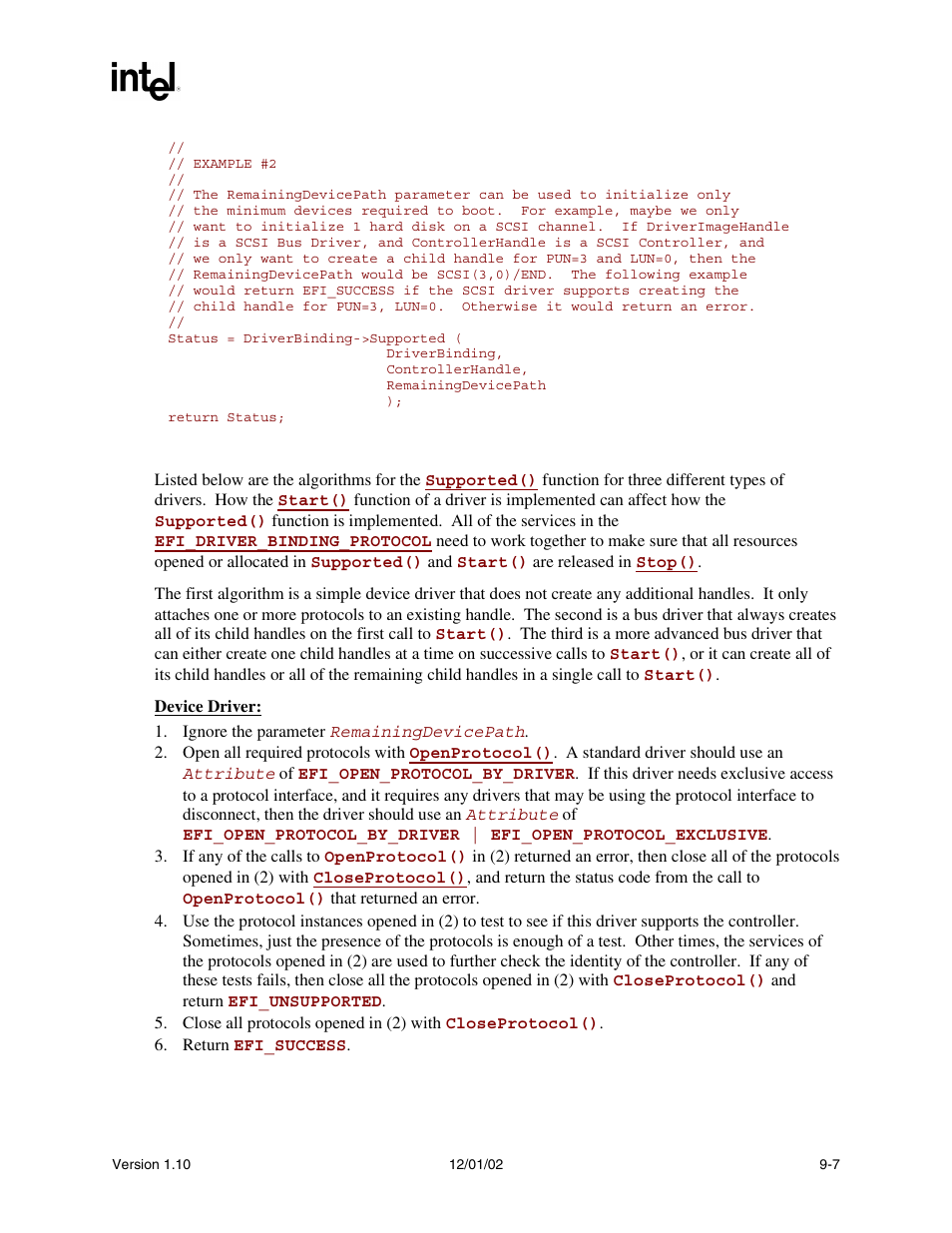 Intel Extensible Firmware Interface User Manual | Page 249 / 1084