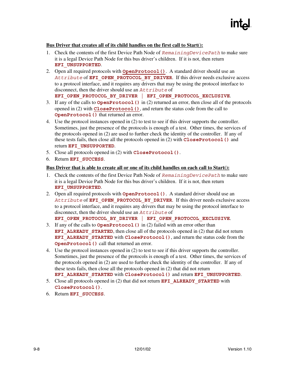 Intel Extensible Firmware Interface User Manual | Page 250 / 1084