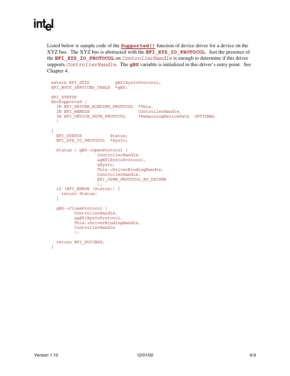 Intel Extensible Firmware Interface User Manual | Page 251 / 1084