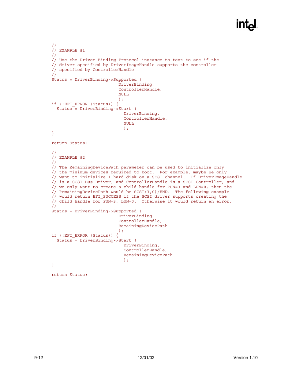 Intel Extensible Firmware Interface User Manual | Page 254 / 1084