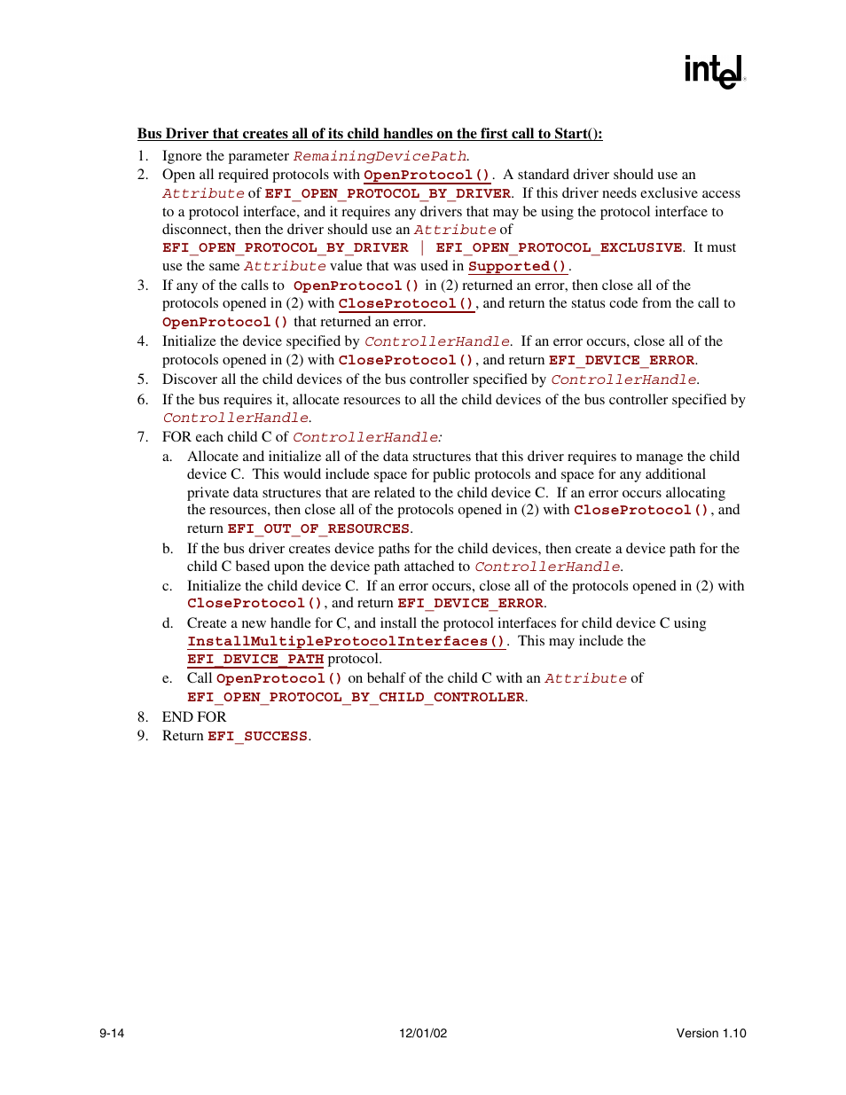 Intel Extensible Firmware Interface User Manual | Page 256 / 1084
