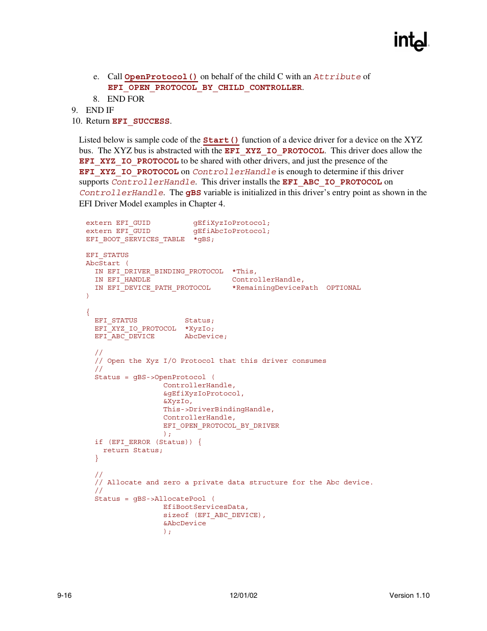 Intel Extensible Firmware Interface User Manual | Page 258 / 1084