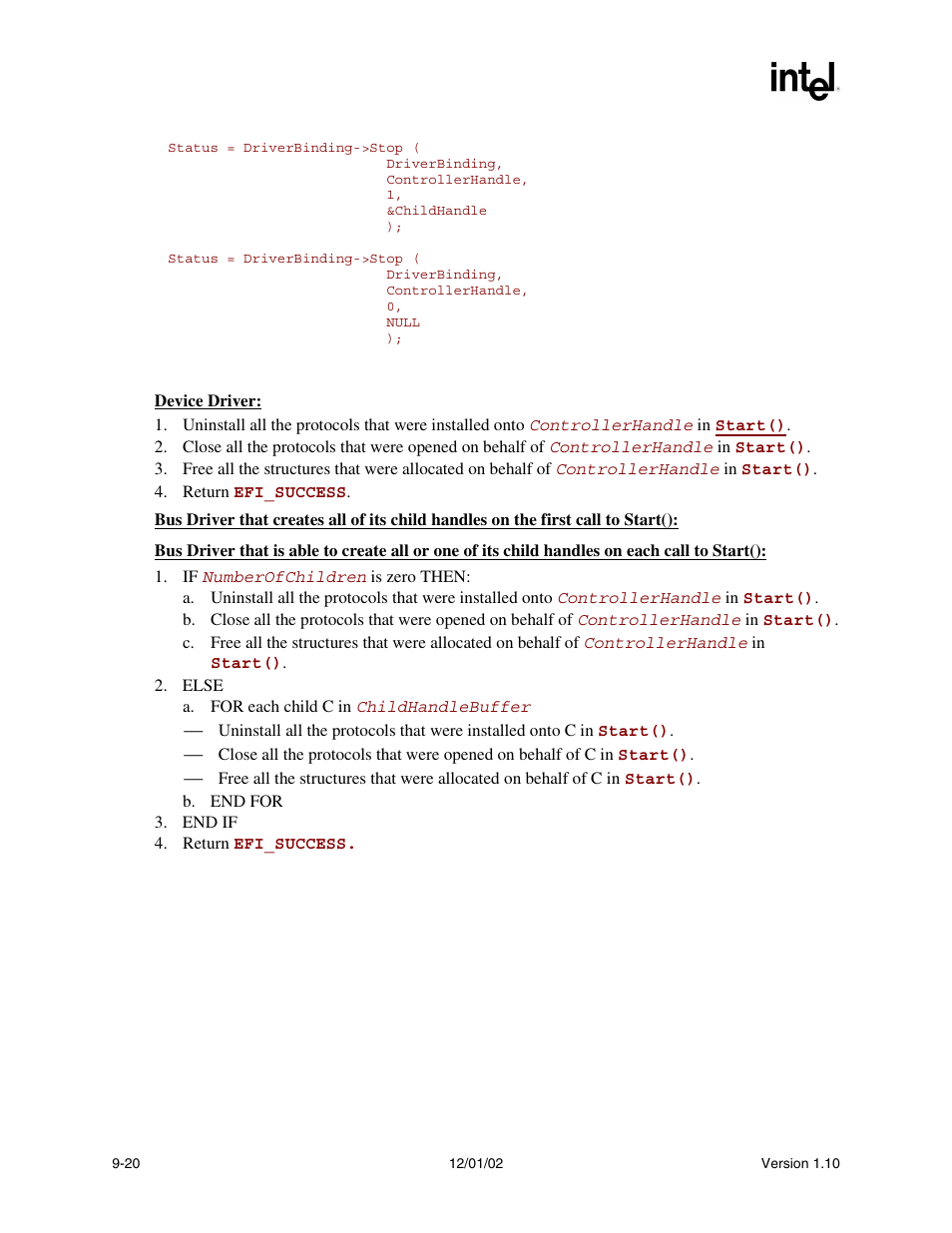 Intel Extensible Firmware Interface User Manual | Page 262 / 1084