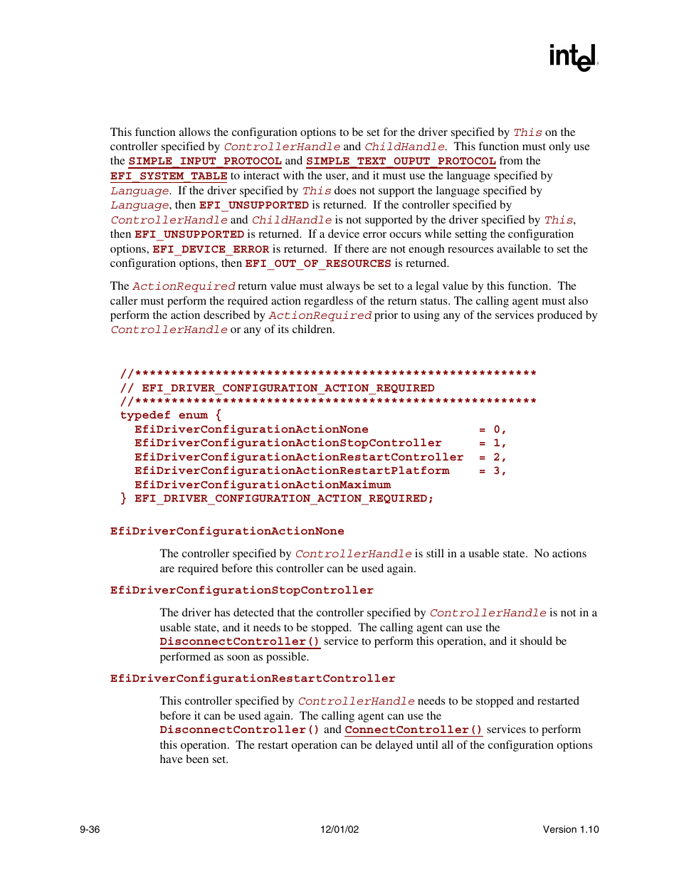Intel Extensible Firmware Interface User Manual | Page 278 / 1084
