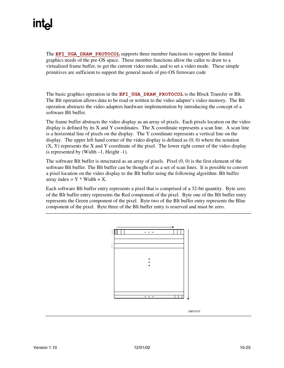 2 uga draw protocol, 3 blt buffer | Intel Extensible Firmware Interface User Manual | Page 319 / 1084