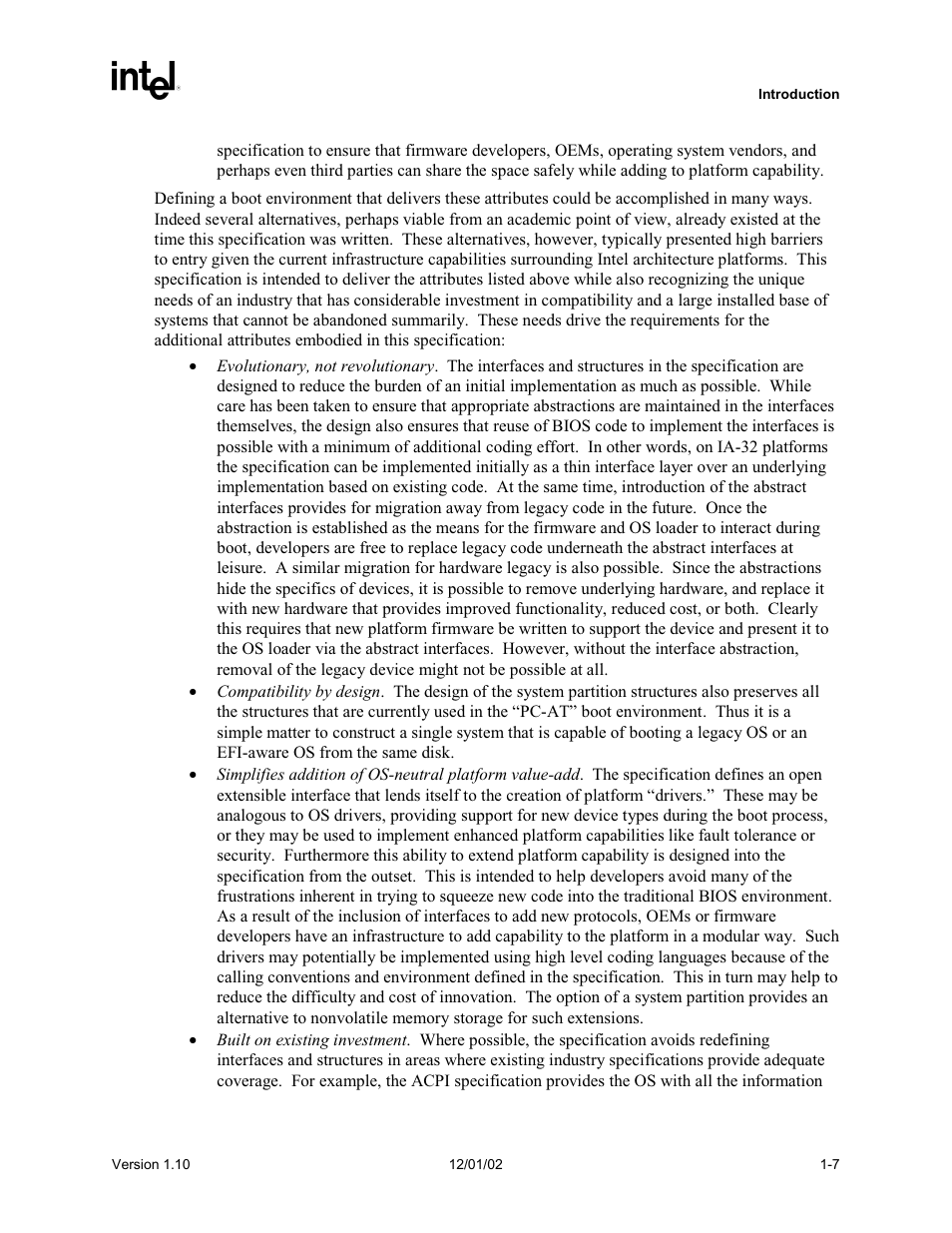 Intel Extensible Firmware Interface User Manual | Page 33 / 1084