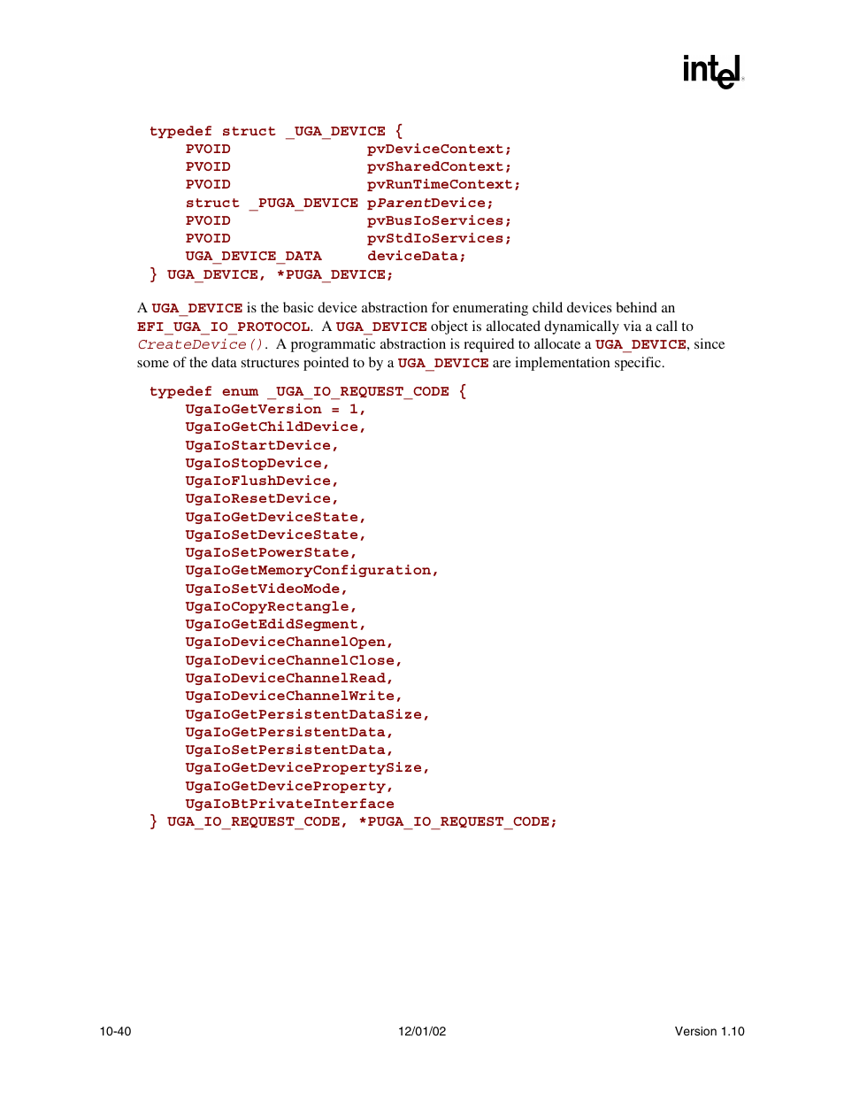 Intel Extensible Firmware Interface User Manual | Page 334 / 1084