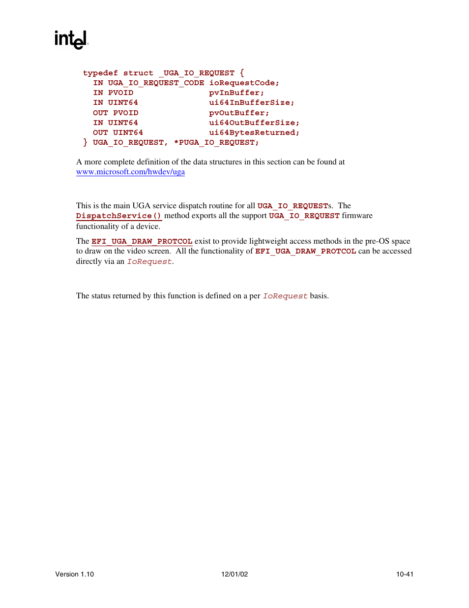 Intel Extensible Firmware Interface User Manual | Page 335 / 1084