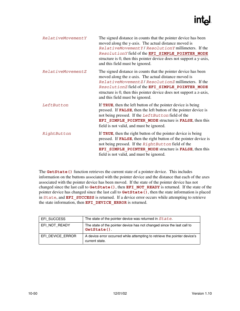 Intel Extensible Firmware Interface User Manual | Page 344 / 1084