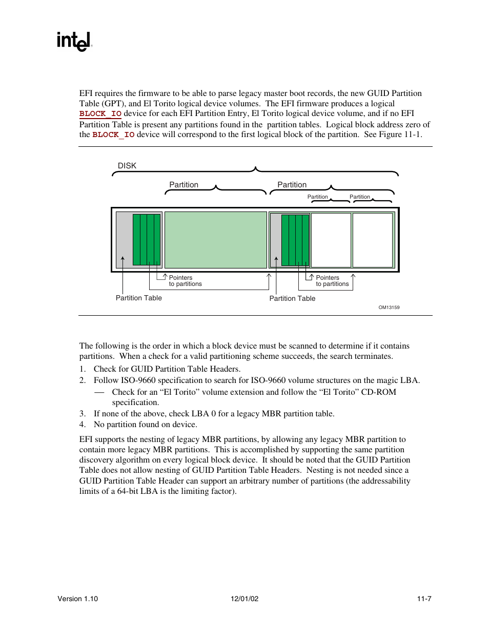2 partition discovery | Intel Extensible Firmware Interface User Manual | Page 367 / 1084