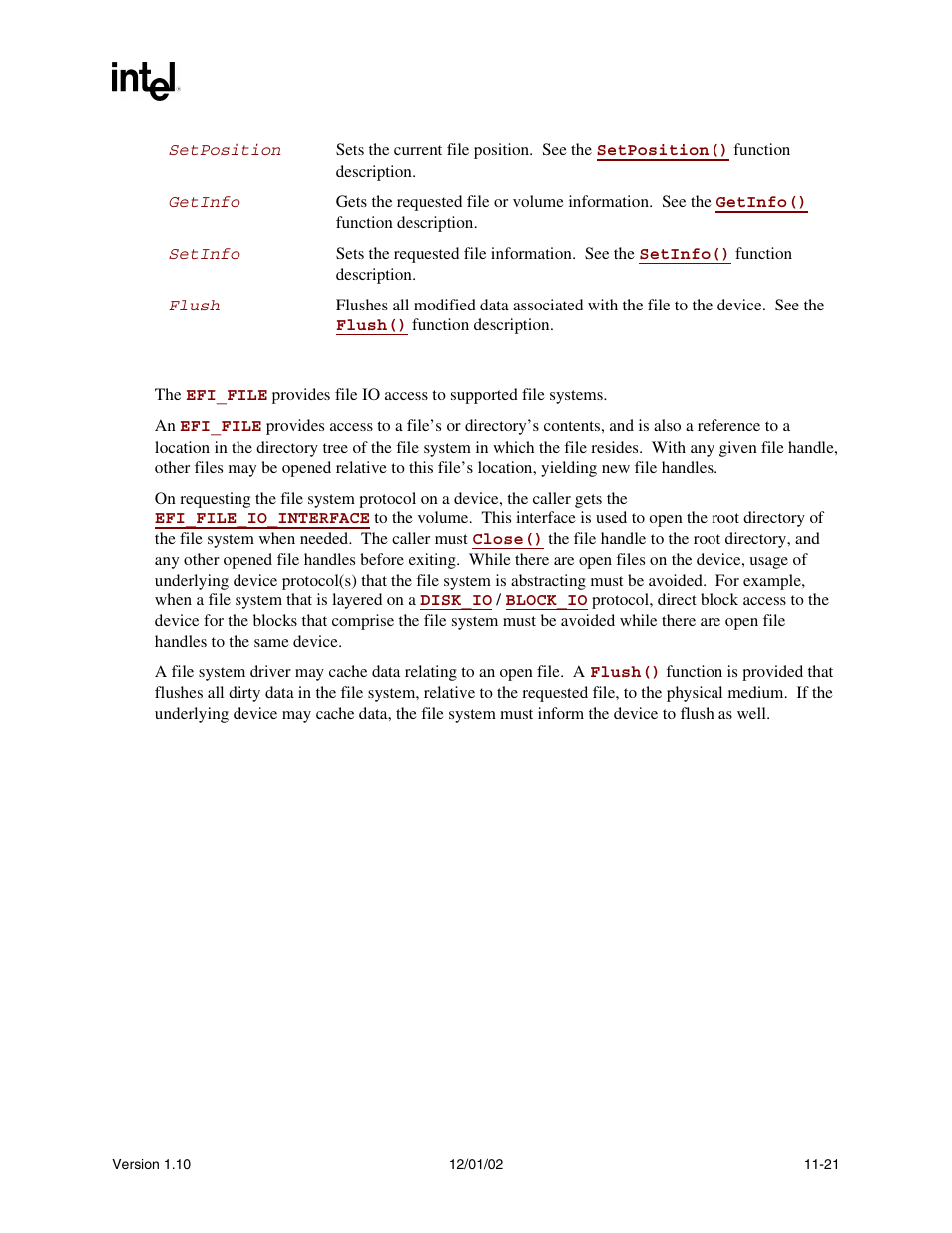 Intel Extensible Firmware Interface User Manual | Page 381 / 1084