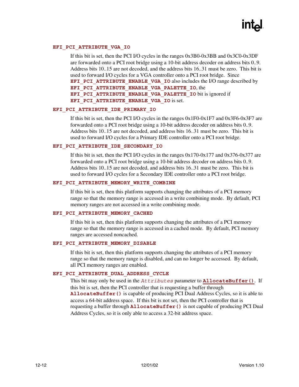 Intel Extensible Firmware Interface User Manual | Page 430 / 1084