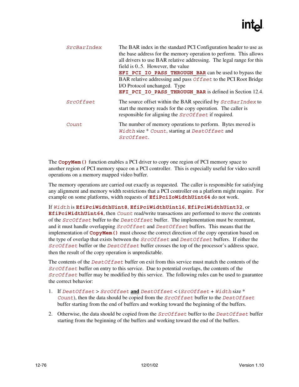 Intel Extensible Firmware Interface User Manual | Page 494 / 1084