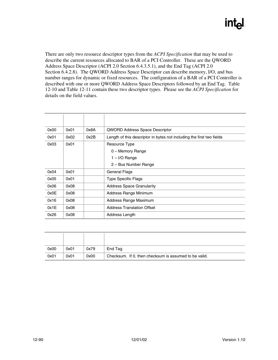 Related definitions | Intel Extensible Firmware Interface User Manual | Page 508 / 1084