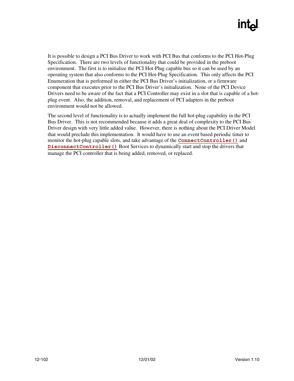 4 pci hot-plug events | Intel Extensible Firmware Interface User Manual | Page 520 / 1084