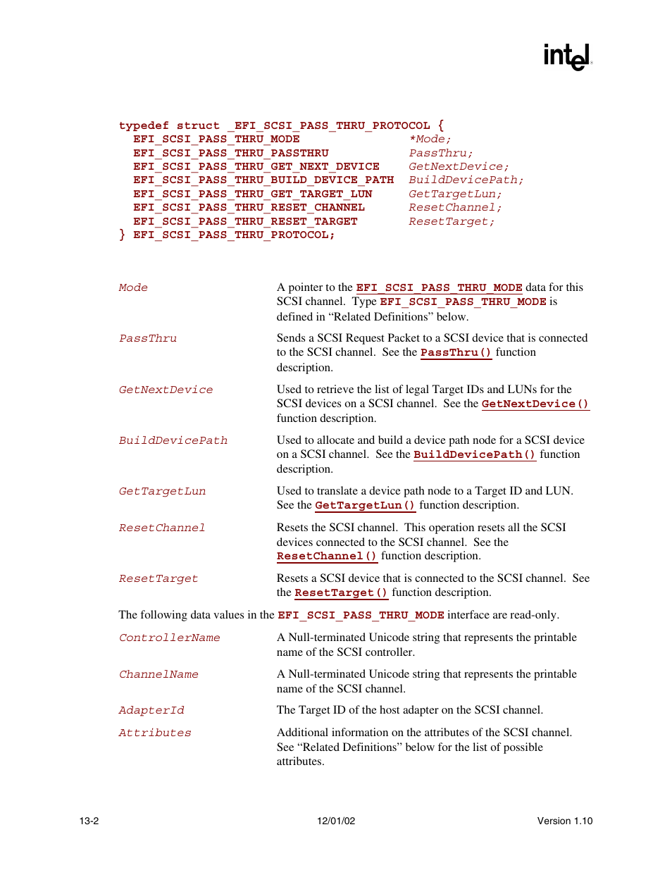 Intel Extensible Firmware Interface User Manual | Page 522 / 1084