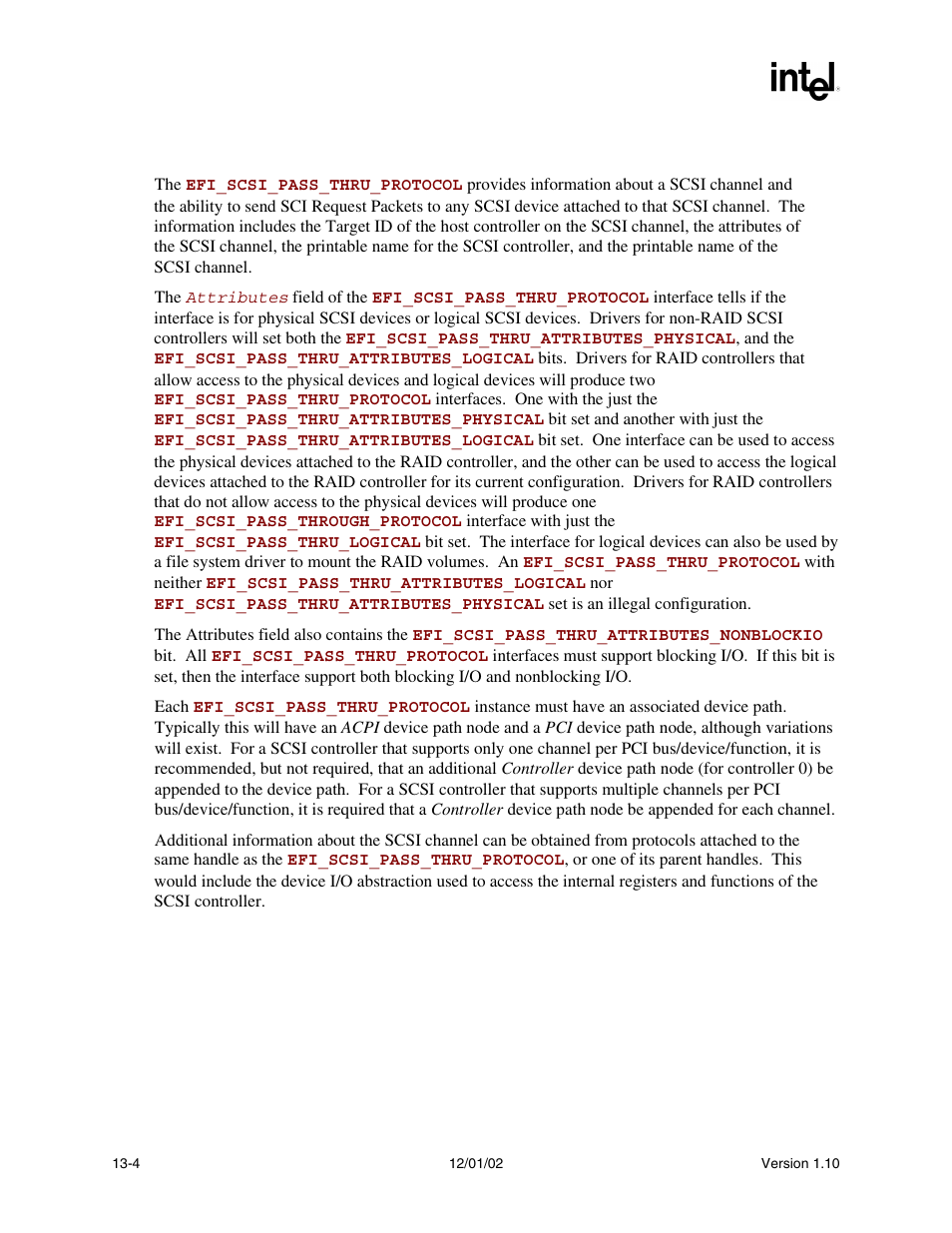 Intel Extensible Firmware Interface User Manual | Page 524 / 1084