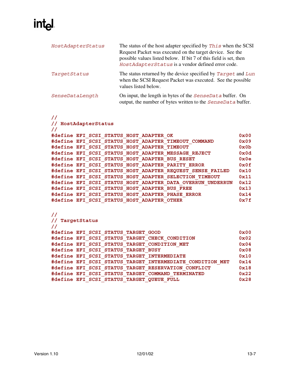 Intel Extensible Firmware Interface User Manual | Page 527 / 1084