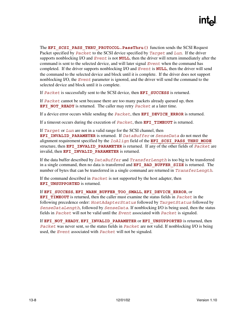 Intel Extensible Firmware Interface User Manual | Page 528 / 1084
