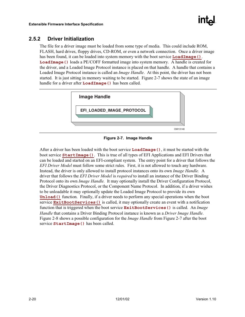 2 driver initialization | Intel Extensible Firmware Interface User Manual | Page 60 / 1084