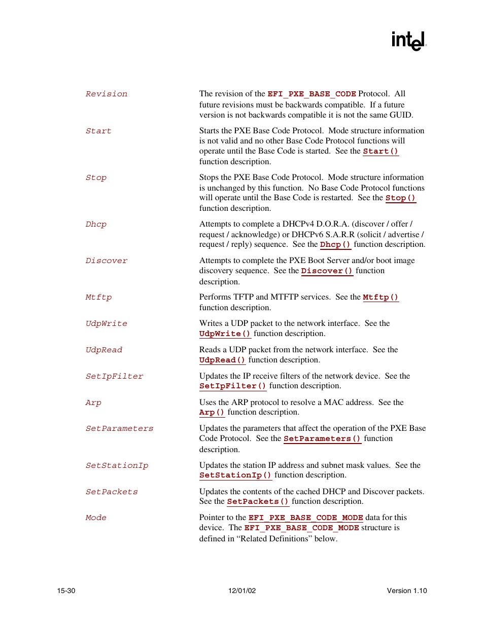 Intel Extensible Firmware Interface User Manual | Page 636 / 1084