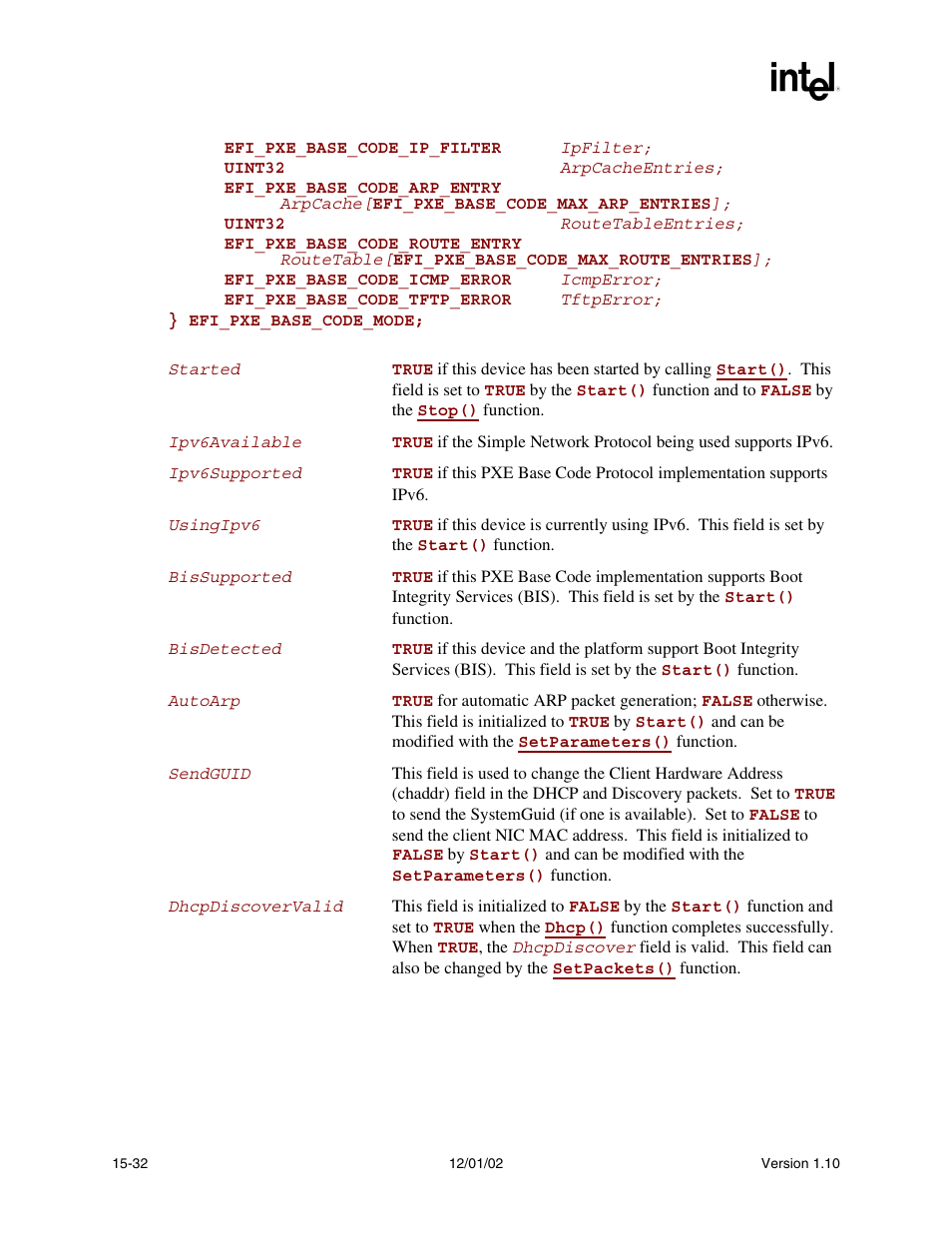 Intel Extensible Firmware Interface User Manual | Page 638 / 1084