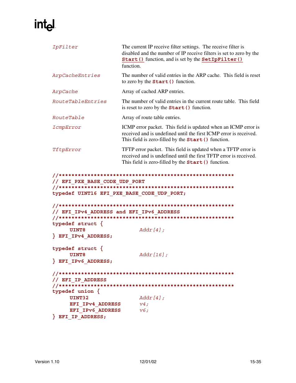 Intel Extensible Firmware Interface User Manual | Page 641 / 1084